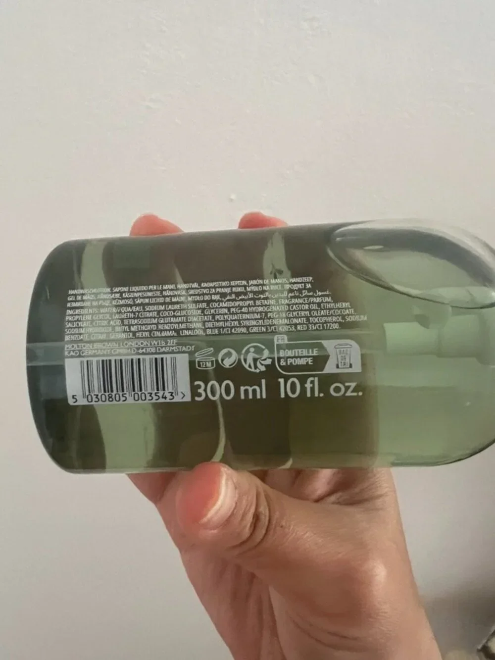 NEW (Sealed) Molton Brown Hand wash (Made In England)